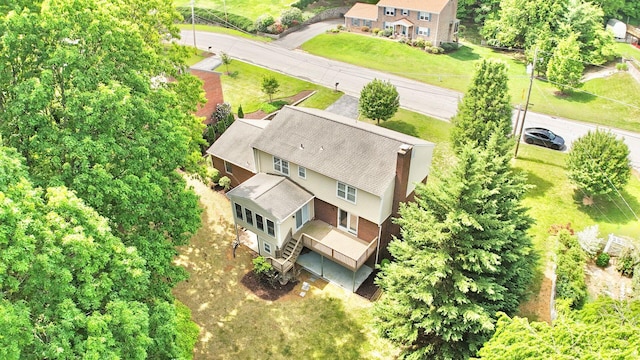 aerial view