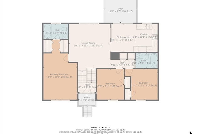 260 Harbor Landing Dr, Moneta, VA 24121 - floor plan / room layout