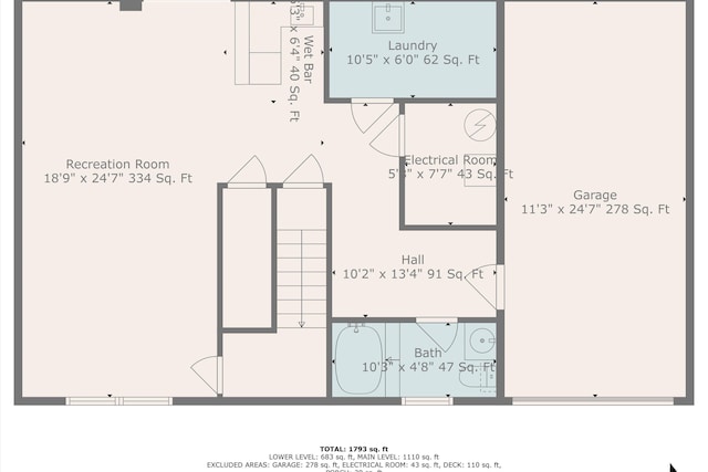 260 Harbor Landing Dr, Moneta, VA 24121 - property floor plan