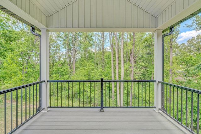 view of deck