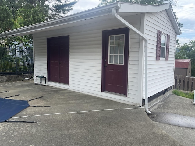 1508 Jefferson Ave, Clifton Forge, VA 24422 - view of outdoor structure featuring fence