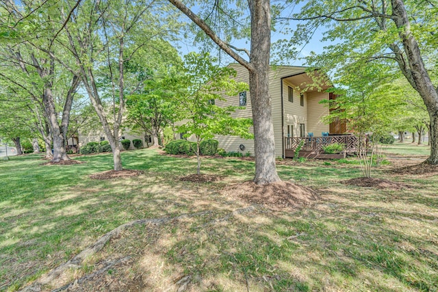 117 Windward Dr SW, Roanoke, VA 24018 - wooden terrace with a residential view