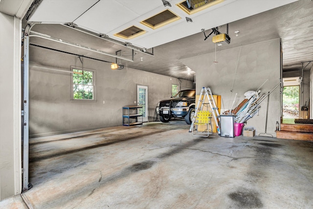 5531 Bethlehem Rd, Boones Mill, VA 24065 - garage with a garage door opener