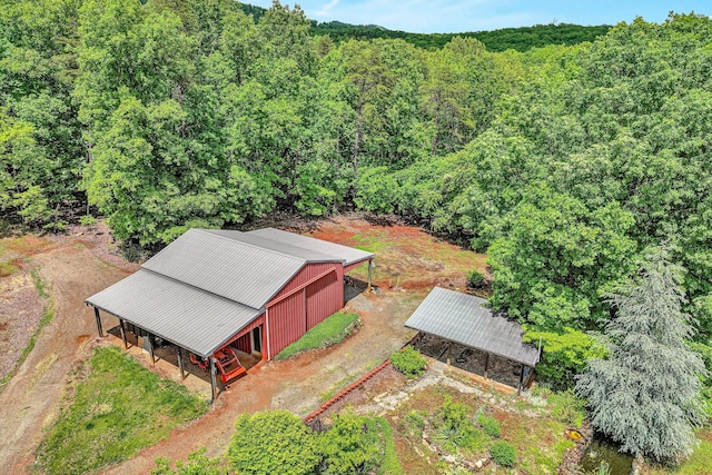 5531 Bethlehem Rd, Boones Mill, VA 24065 - view of subject property with a heavily wooded area