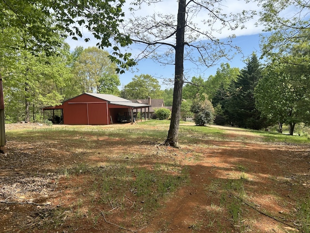 5531 Bethlehem Rd, Boones Mill, VA 24065 - view of yard featuring an outbuilding