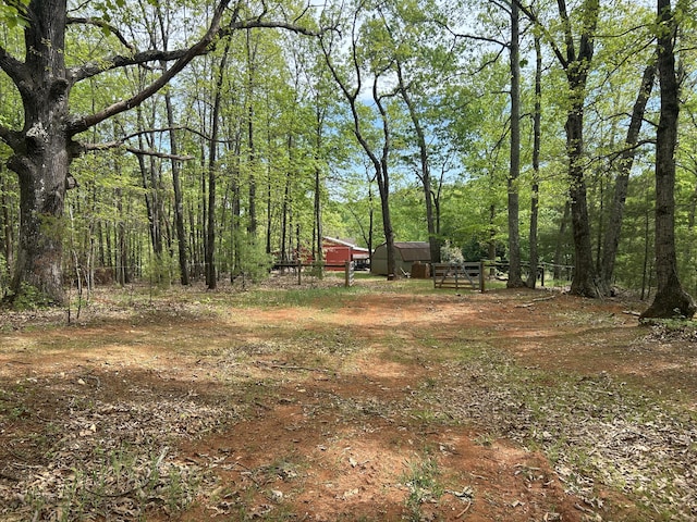 5531 Bethlehem Rd, Boones Mill, VA 24065 - view of yard with a forest view