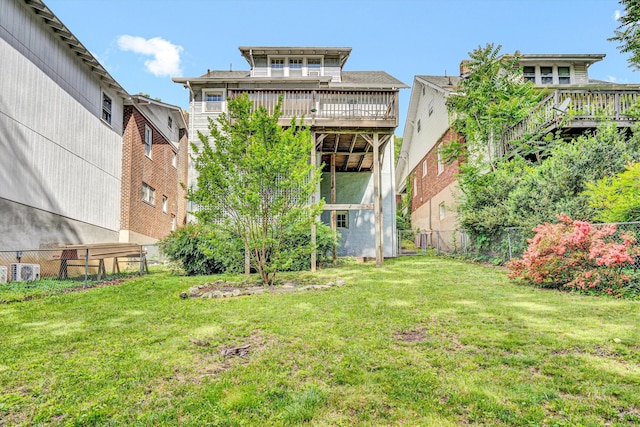 2226 Wycliffe Ave SW, Roanoke, VA 24014 - back of property featuring a deck