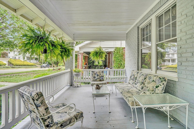 2226 Wycliffe Ave SW, Roanoke, VA 24014 - wooden deck with a porch