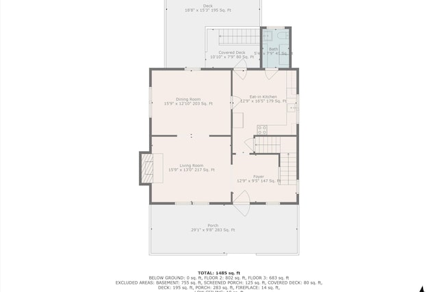 2226 Wycliffe Ave SW, Roanoke, VA 24014 - room layout