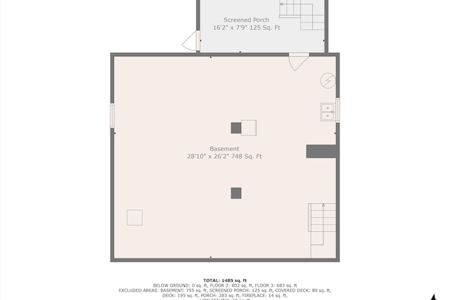 2226 Wycliffe Ave SW, Roanoke, VA 24014 - floor plan / room layout