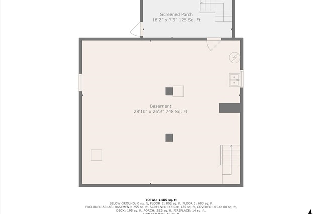 2226 Wycliffe Ave SW, Roanoke, VA 24014 - home floor plan