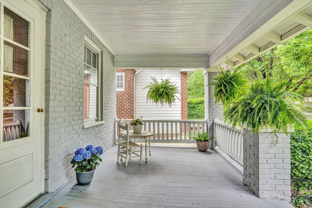 2226 Wycliffe Ave SW, Roanoke, VA 24014 - deck with covered porch