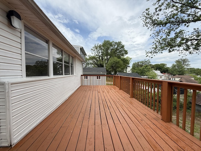 1518 Tazewell Ave SE, Roanoke, VA 24013 - view of wooden terrace
