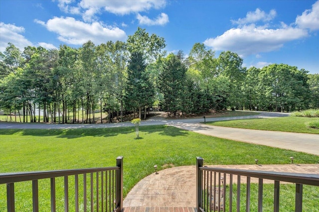 400 Heather Ln, Huddleston, VA 24104 - view of green lawn with view of scattered trees