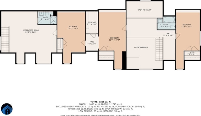 400 Heather Ln, Huddleston, VA 24104 - home floor plan
