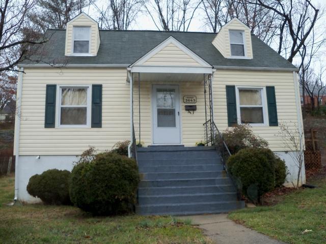 view of new england style home