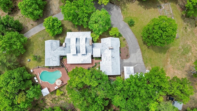 388 Hemlock Ridge Ln, Catawba, VA 24070 - bird's eye view of a pool