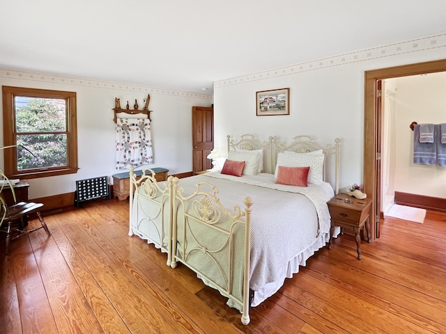 388 Hemlock Ridge Ln, Catawba, VA 24070 - bedroom with light wood-style floors and baseboards