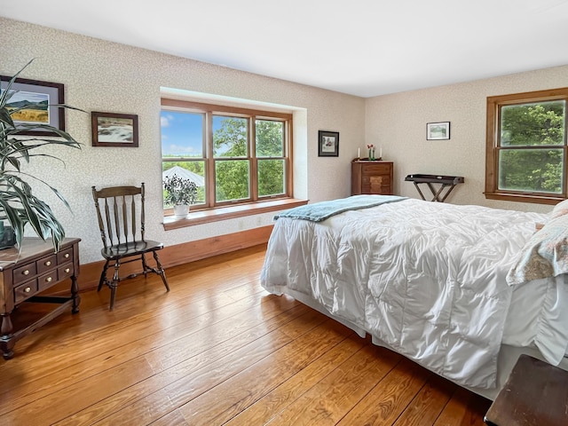 388 Hemlock Ridge Ln, Catawba, VA 24070 - bedroom with light wood-style floors