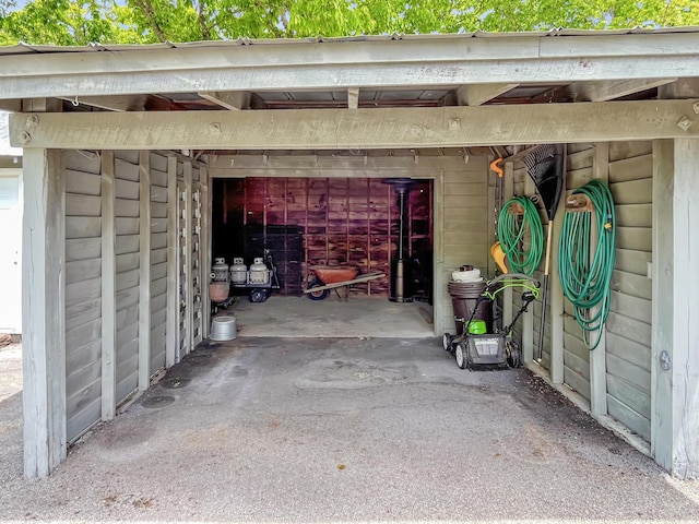 388 Hemlock Ridge Ln, Catawba, VA 24070 - view of garage