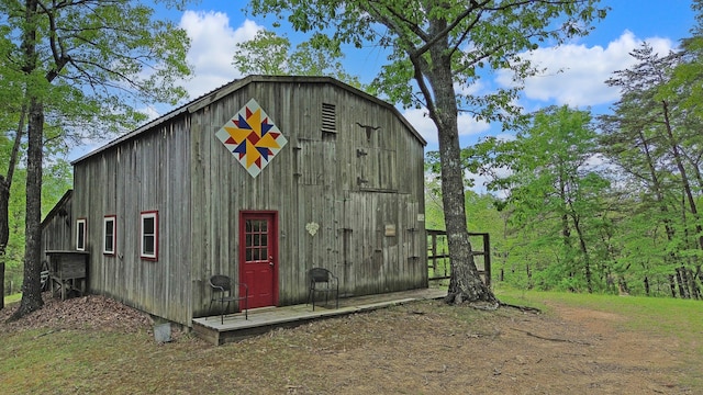 388 Hemlock Ridge Ln, Catawba, VA 24070 - view of outbuilding featuring an outbuilding