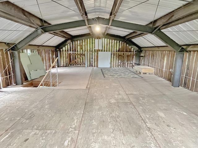 388 Hemlock Ridge Ln, Catawba, VA 24070 - miscellaneous room featuring vaulted ceiling