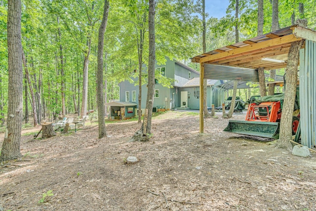 1393 Deepwoods Rd, Hardy, VA 24101 - view of yard