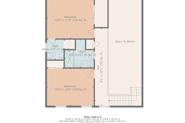 1393 Deepwoods Rd, Hardy, VA 24101 - home floor plan
