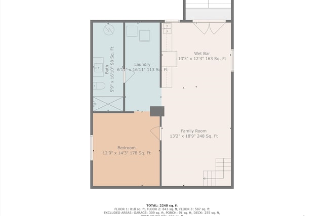 1393 Deepwoods Rd, Hardy, VA 24101 - home floor plan