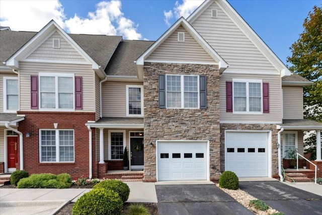 330 Sheliah Ct, Blacksburg, VA 24060 - multi unit property with stone siding, driveway, and a garage