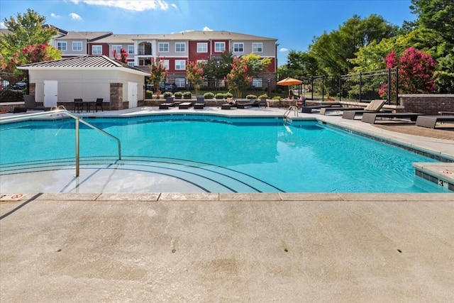 330 Sheliah Ct, Blacksburg, VA 24060 - community pool featuring a patio and fence