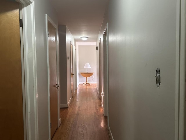 2560 Inglewood Rd SW, Roanoke, VA 24015 - hall with dark wood-type flooring and baseboards
