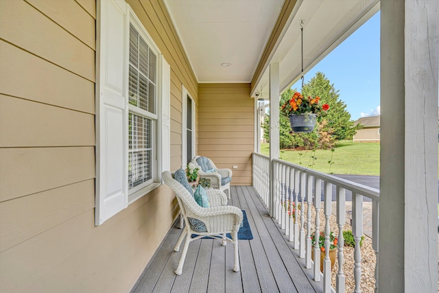 80 Farmers Cir, Moneta, VA 24121 - view of covered porch