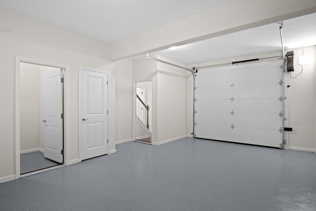 5595 New Pleasant Way, Salem, VA 24153 - garage featuring baseboards