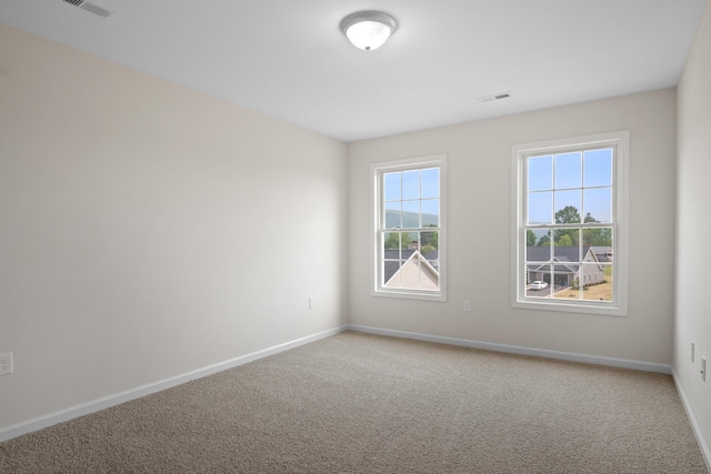 5595 New Pleasant Way, Salem, VA 24153 - empty room with carpet flooring, baseboards, and visible vents