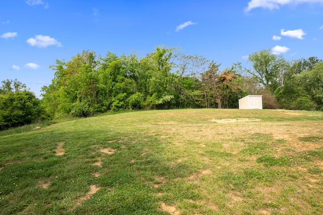 5595 New Pleasant Way, Salem, VA 24153 - view of yard with an outbuilding and a storage shed