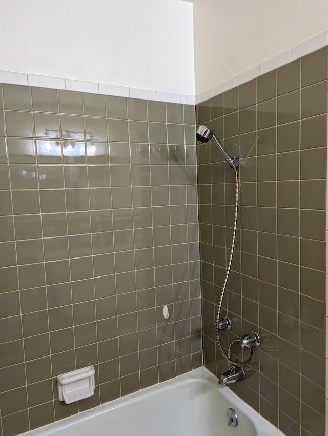 full bathroom featuring bathtub / shower combination
