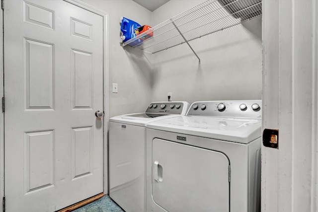 4848 Hickory Ridge Ct, Roanoke, VA 24018 - washroom featuring washer and clothes dryer