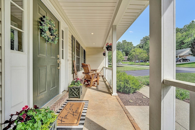 4848 Hickory Ridge Ct, Roanoke, VA 24018 - view of porch