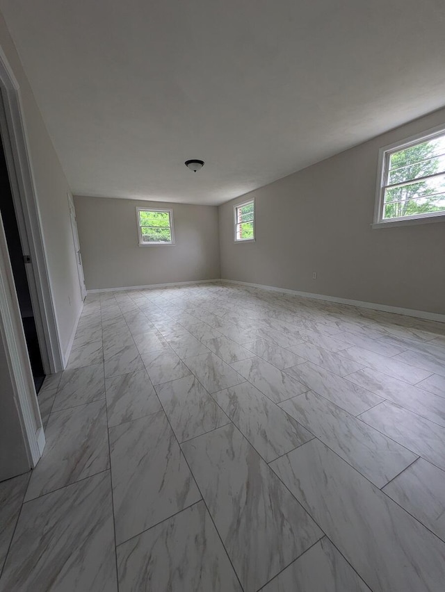58 Lakeland Cir, Troutville, VA 24175 - spare room with baseboards and marble finish floor