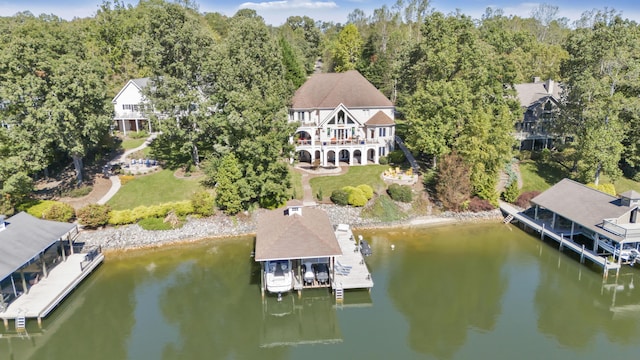 2580 Lakewood Forest Rd, Moneta, VA 24121 - view of subject property with a nearby body of water