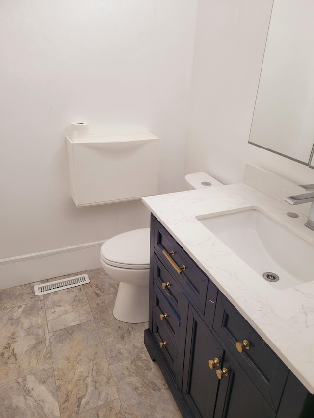 5159 Lee Hwy, Troutville, VA 24175 - half bathroom featuring toilet and vanity