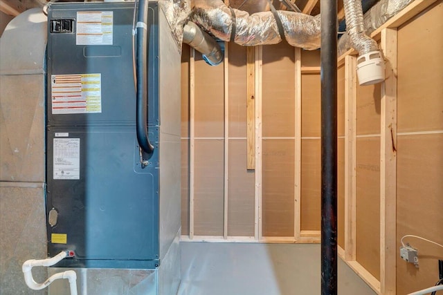 utilities featuring heating unit