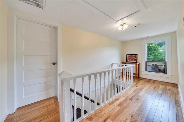 5110 Rich Patch Rd, Covington, VA 24426 - hallway featuring an upstairs landing and hardwood / wood-style floors