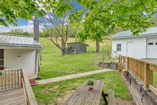 5110 Rich Patch Rd, Covington, VA 24426 - view of yard featuring an outdoor structure