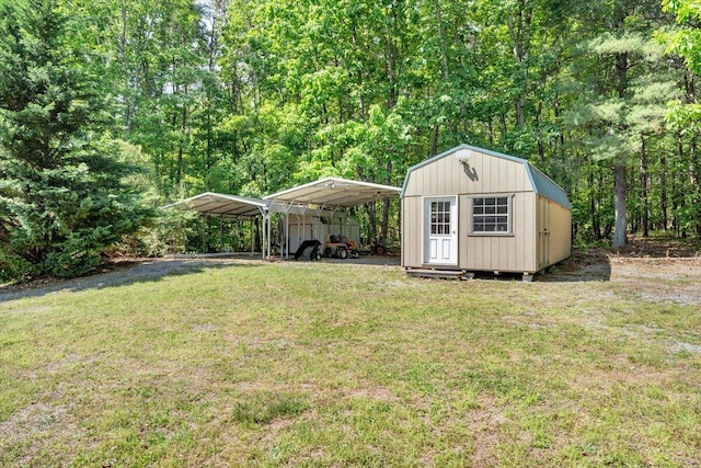 23 Alean Rd, Rocky Mount, VA 24151 - view of shed featuring a detached carport