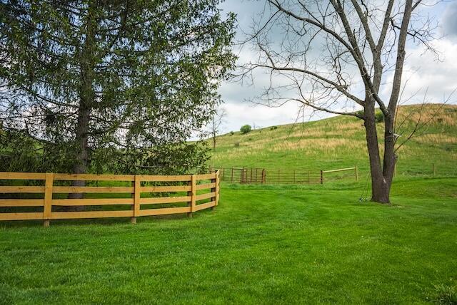 336 Turkey Run Ln, Rural Retreat, VA 24368 - view of yard featuring a view of rural / pastoral area