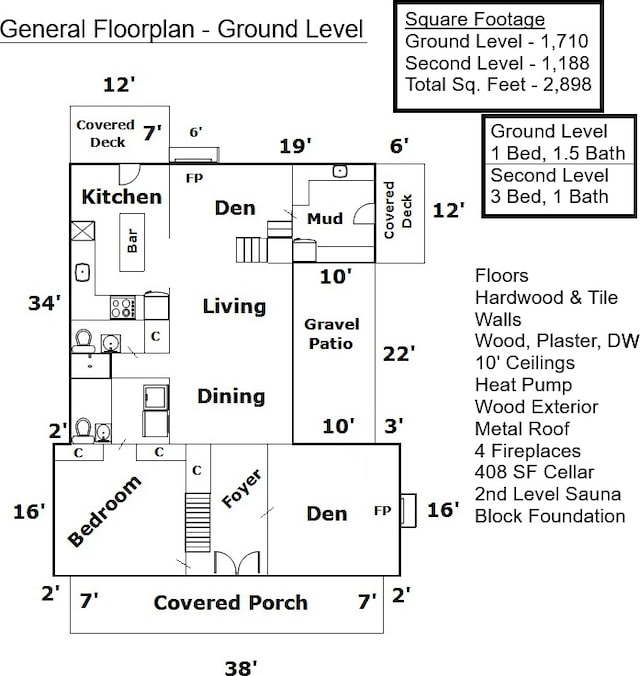 336 Turkey Run Ln, Rural Retreat, VA 24368 - property floor plan