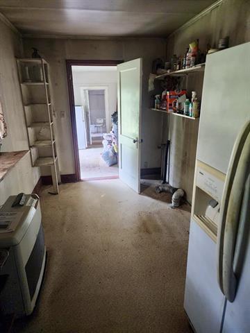 misc room featuring carpet flooring