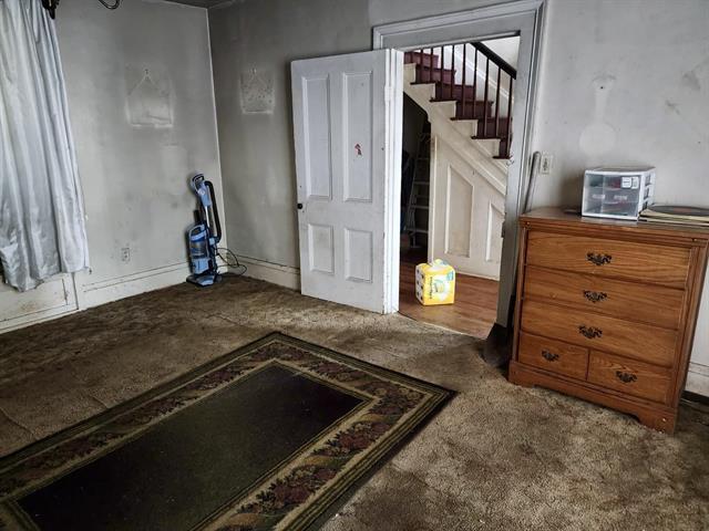 interior space with stairs